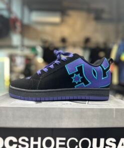 Dc shoes graffic vulk purple and green