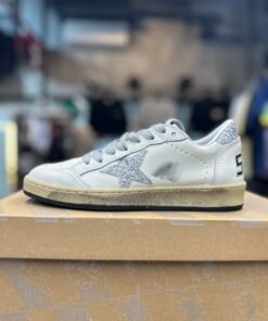 Golden goose white and silver