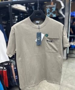 T-shirt dior beige foncé