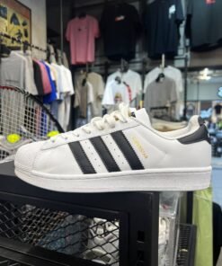 adidas super star white