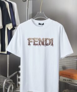 T-shirt fendi blanc