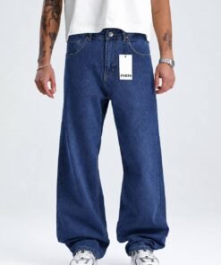 Porto jeans ultra baggy blue brute