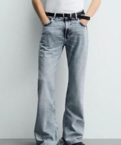 Jeans botcut Zara light blue “original”