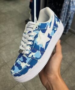 Bape star bape goose blue